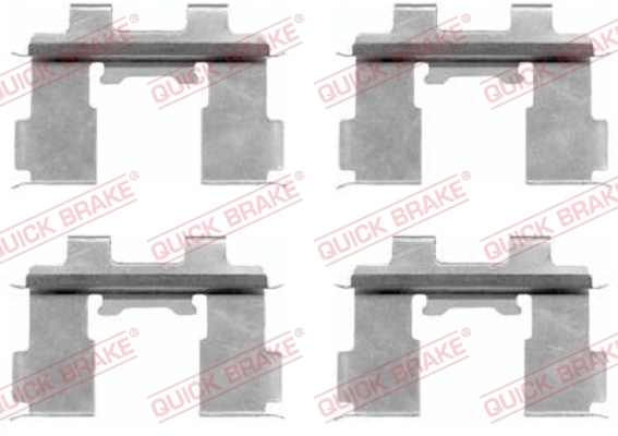 Accessory Kit, disc brake pad